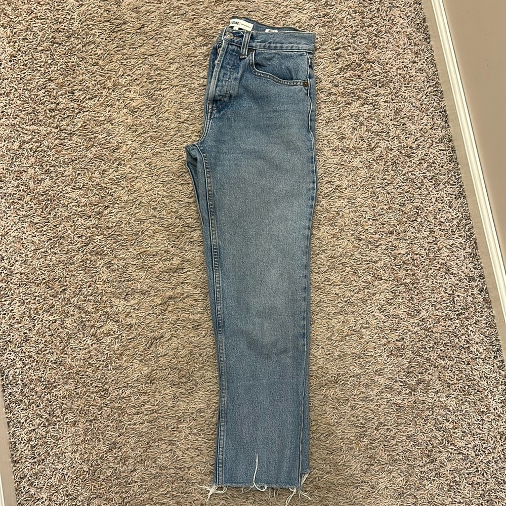 RE/DONE Straight Leg Jeans